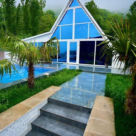 3Gozel Aframe Villa Gabala Eksteriør bilde