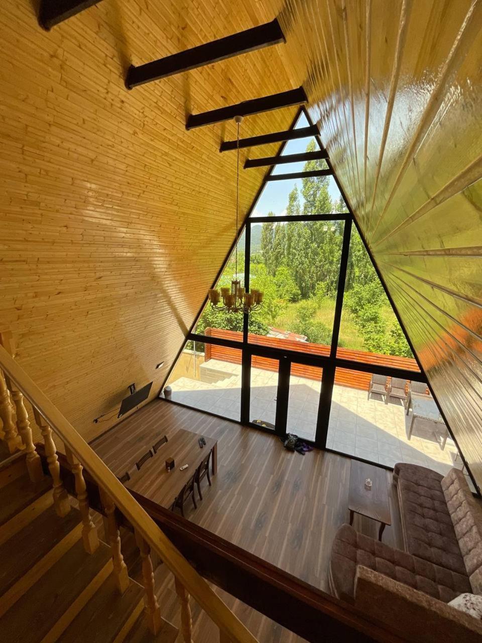 3Gozel Aframe Villa Gabala Eksteriør bilde