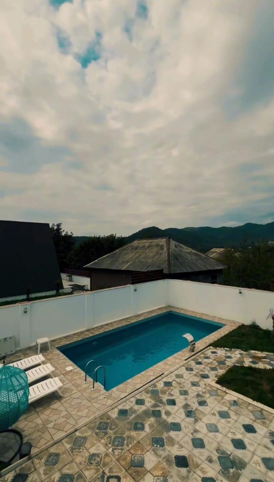 3Gozel Aframe Villa Gabala Eksteriør bilde