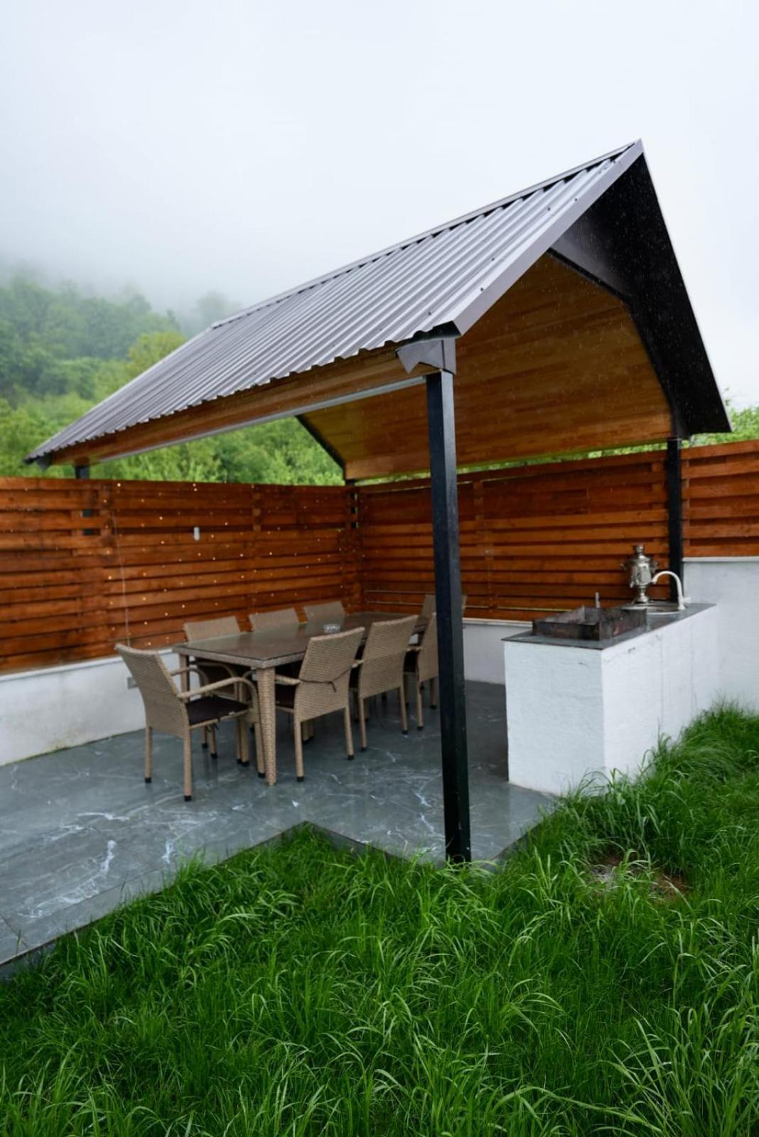 3Gozel Aframe Villa Gabala Eksteriør bilde