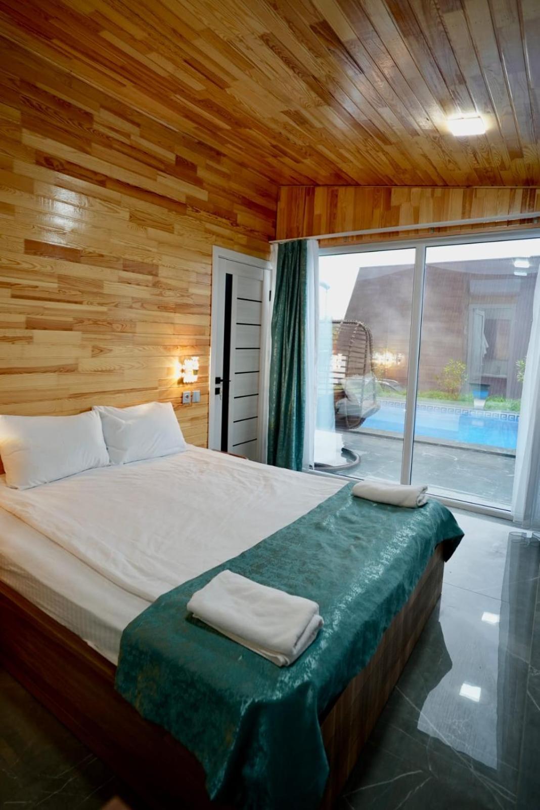 3Gozel Aframe Villa Gabala Eksteriør bilde