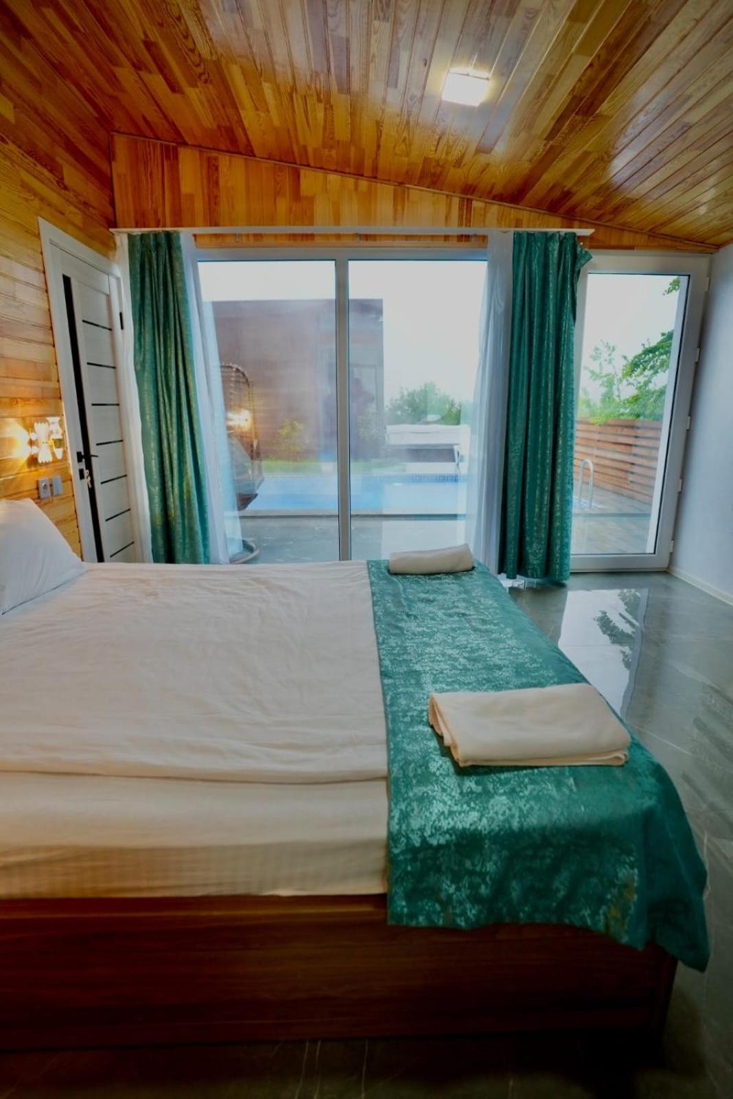 3Gozel Aframe Villa Gabala Eksteriør bilde